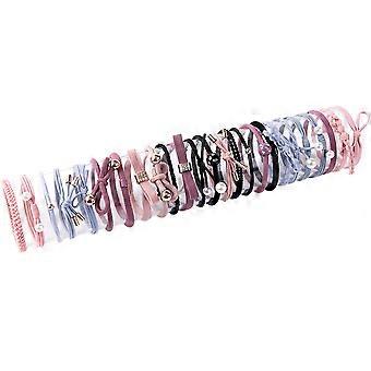 Élastiques à cheveux pour filles et femmes, élastiques 25 pièces, élastiques pour cheveux épais, cadeaux pour femmes et adolescentes