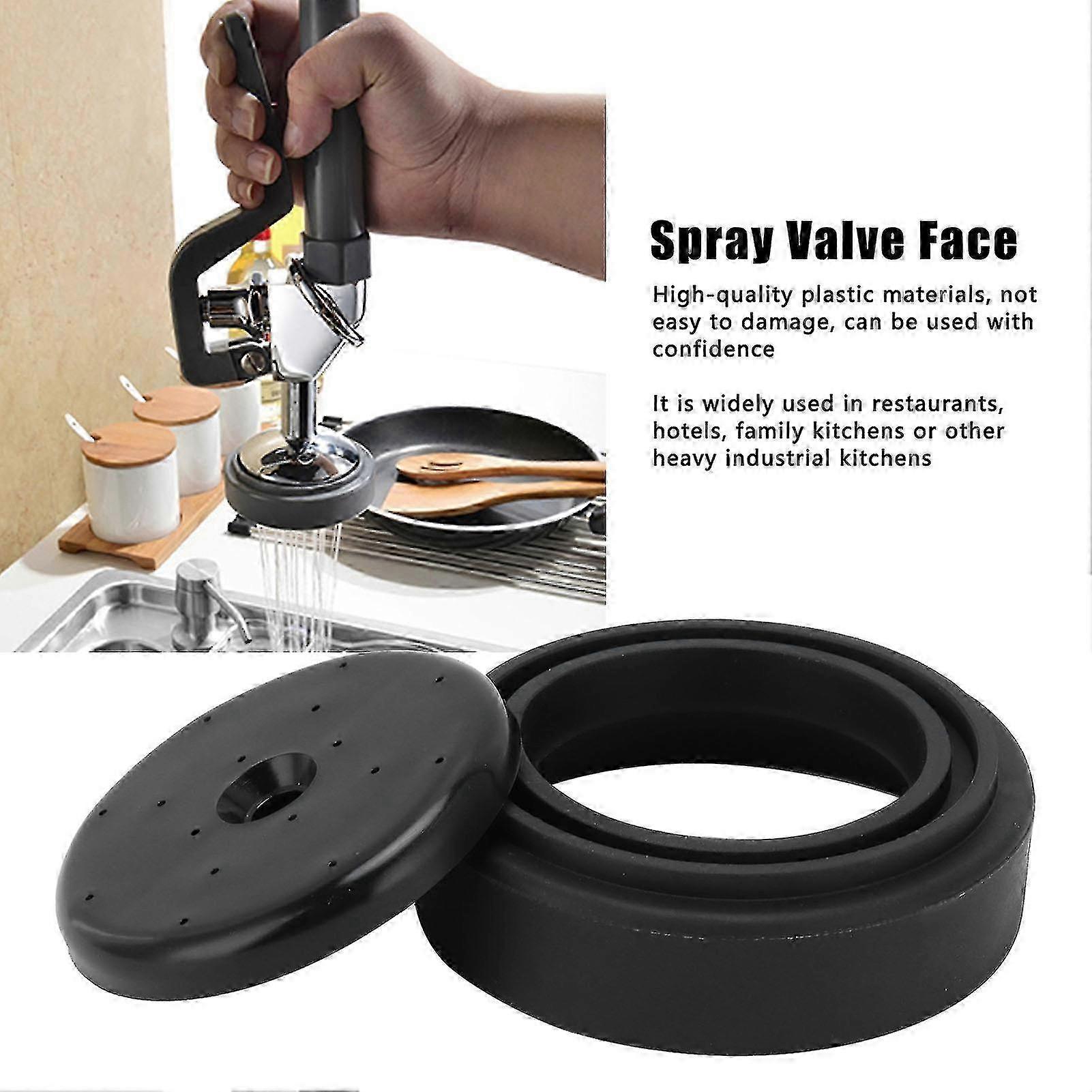 Replacement spray valve for kitchen sink, pre-rinse type with screw