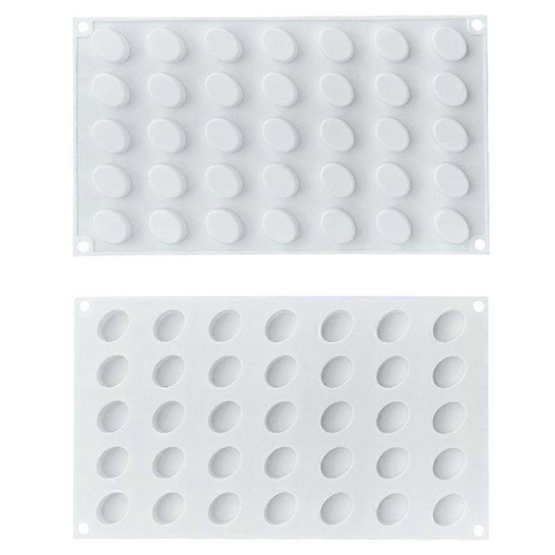 35 Grids Silicone Mold French Mousse Cake Mooncake DIY Baking Tool (BPA Free,No FDA Certificate)
