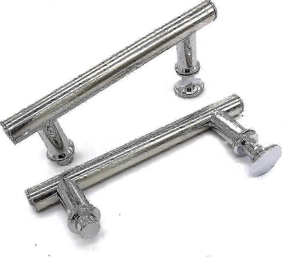 Chrome Abs Shower Door Handle | 145mm (14.5cm) Hole To Hole