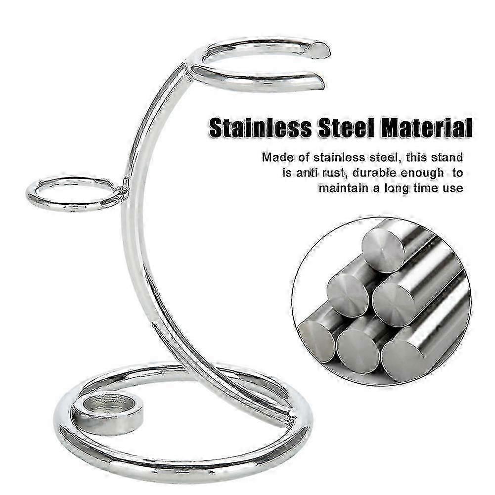 Men's Shave Tool Kit 2 IN 1 Portable Curved Shaving Brush Manual Razor Stand Holder