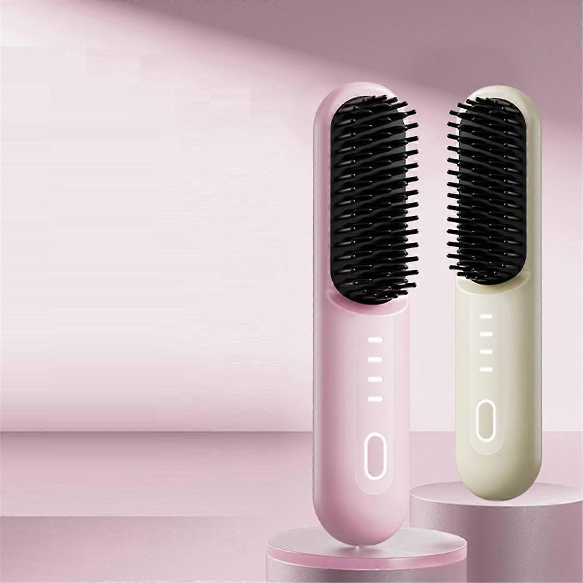 Lazy Straight Hair Comb Negative Ion Hair Care Portable Char Comb B