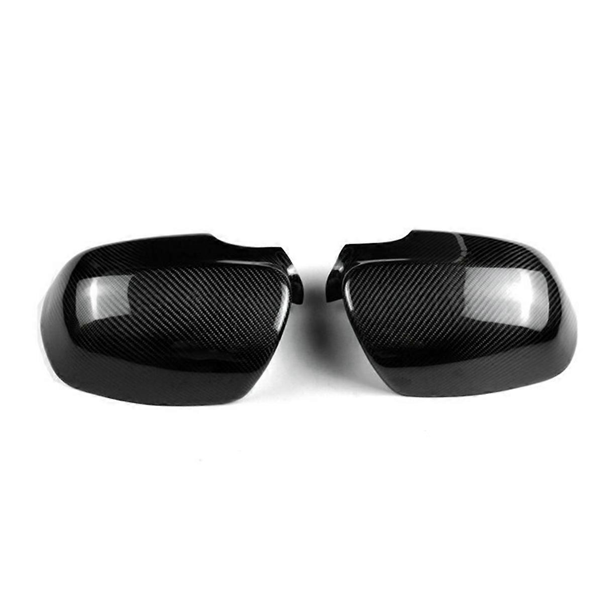 Car Carbon Fiber Rear View Mirror Cover for 957