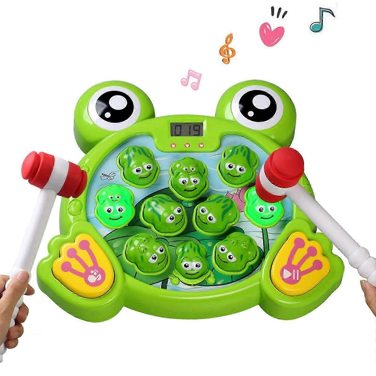 Whack A Frog Game Interactive Pounding Toy Fun Gift Idea