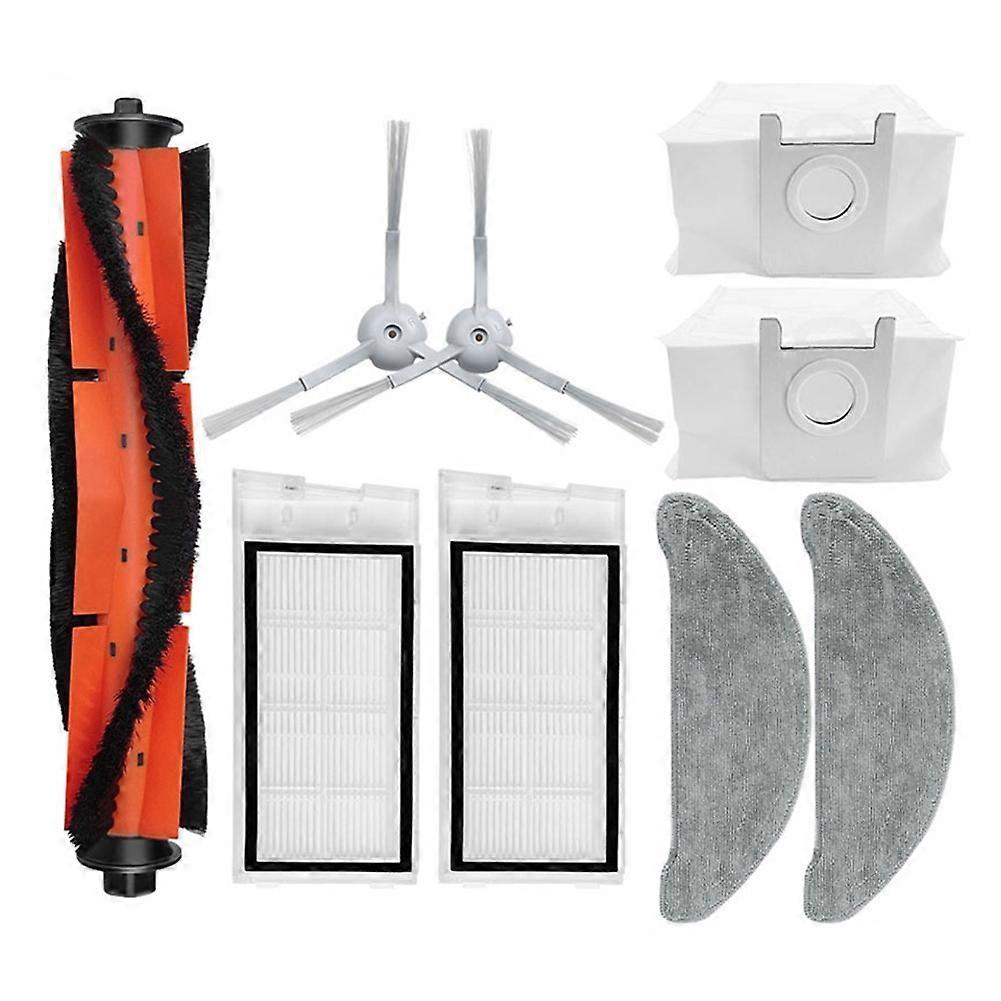 For Eve Plus SDJ01RM Robot Vacuum Replacement Parts Main Side Brush Hepa Filter Mop Cloth Rag Dust B