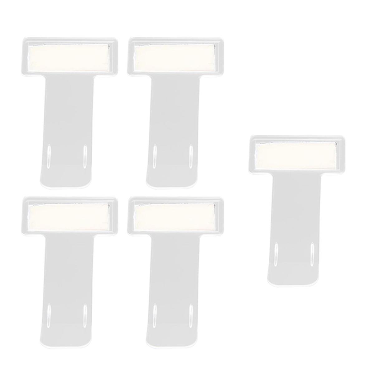 5Pcs Car Parking Ticket Clip Windshield Sticker Ticket Holder Card Bill Stand Organizer Auto Interio