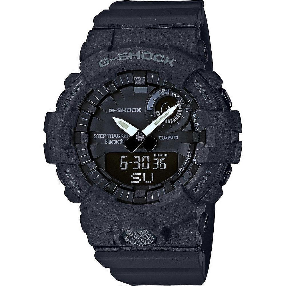 Casio G-shock Gba-800-1aer Men's Analog-digital Sports Watch – Black Resin Band, Bluetooth, Step Tracker