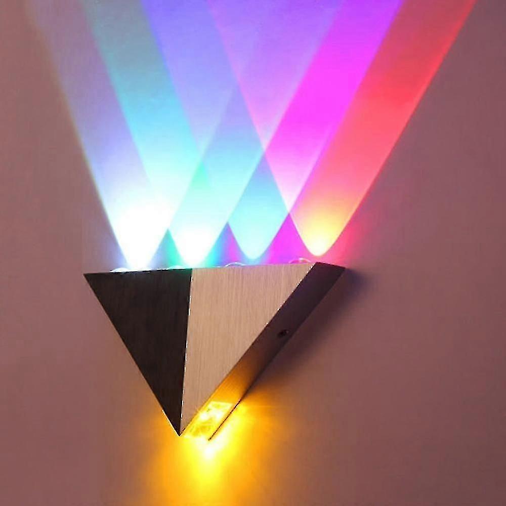 5w Aluminum Modern Triangle Led Wall Lights Home Lighting