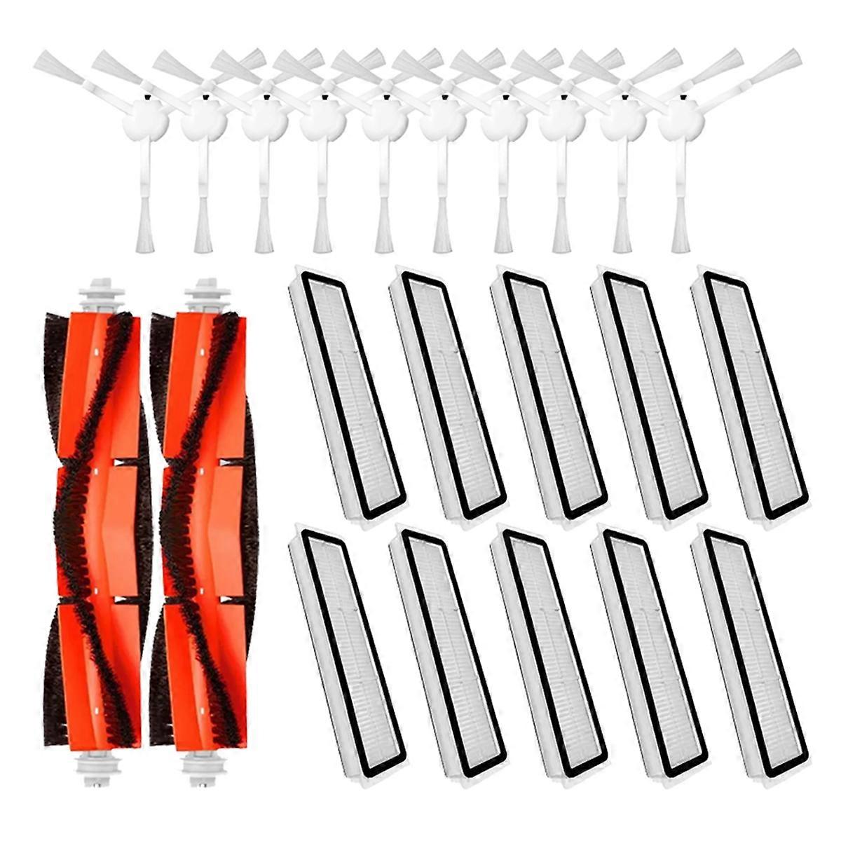 For L10 Pro Spare Parts Accessories Main Side Brush Filter