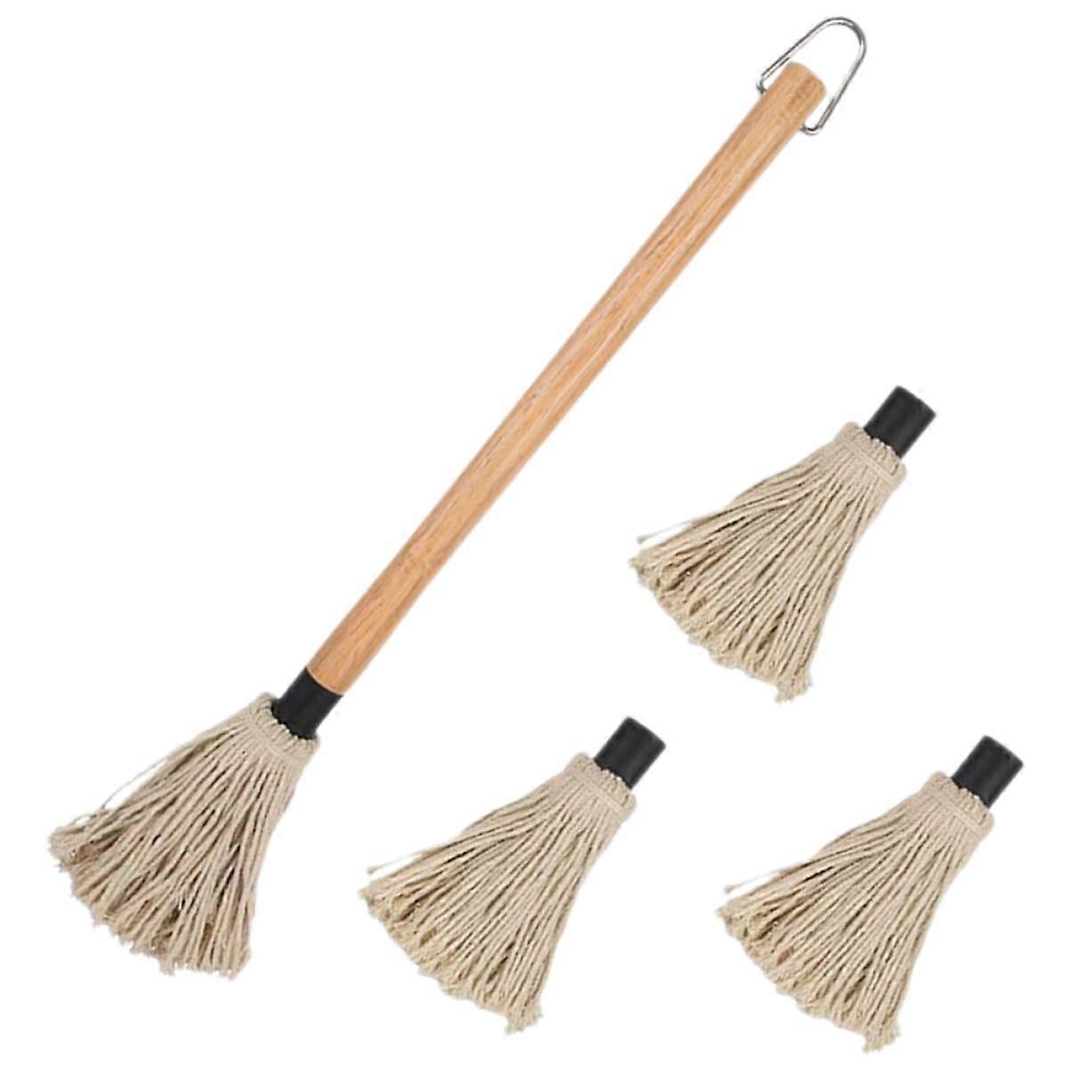 Cooking Brush Set for Barbecue and Roasting - Reusable Basting Mop Oil Brush for Picnic 1 Set, Durable and Easy to Clean