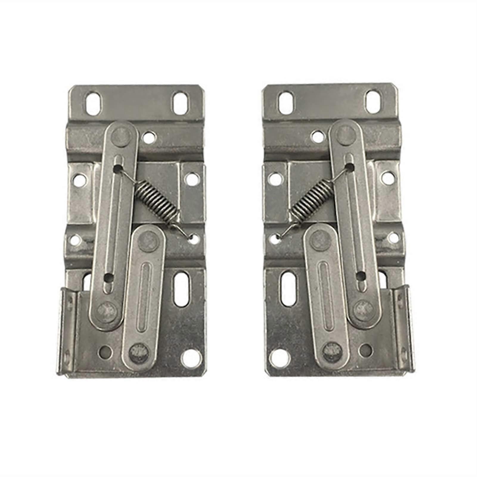2 Pieces Alloy Anti-Rust Hinges for Lower Shoes Bookcase Door