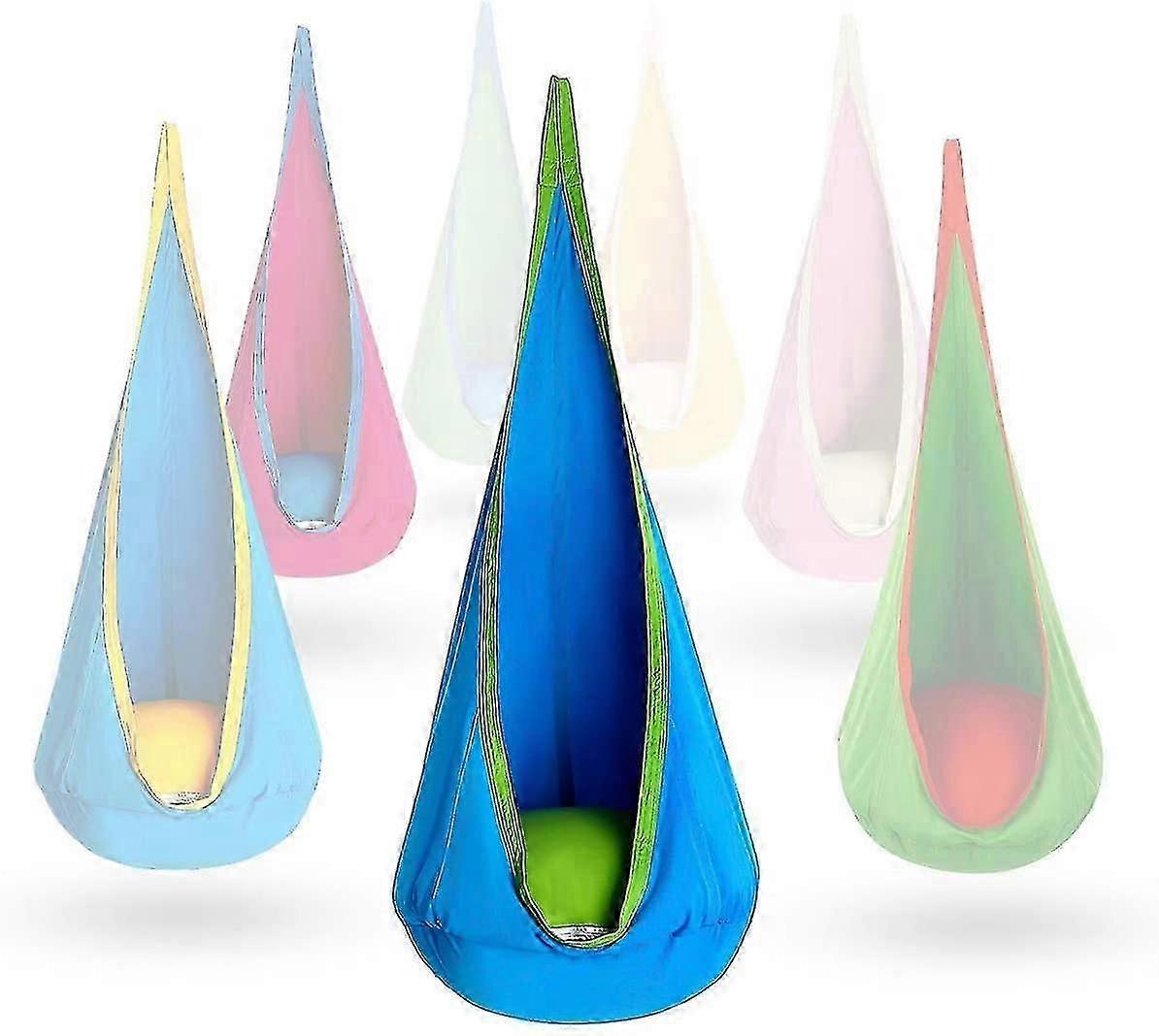 OUTREE Kids Pod Swing Seat 100% Βαμβακερή Παιδική Καρέκλα Αιώρας για Εσωτερική και Εξωτερική χρήση