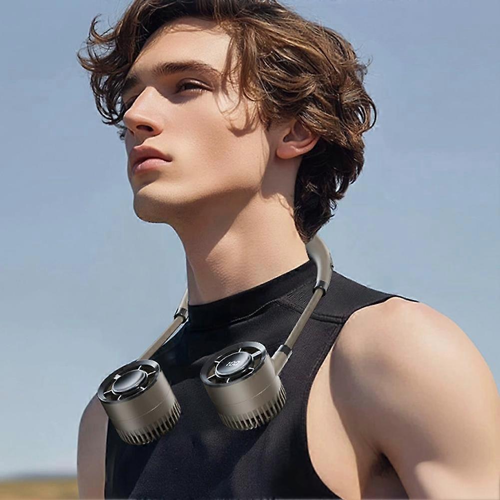 Hanging Neck Small Fan Portable Charging Lazy