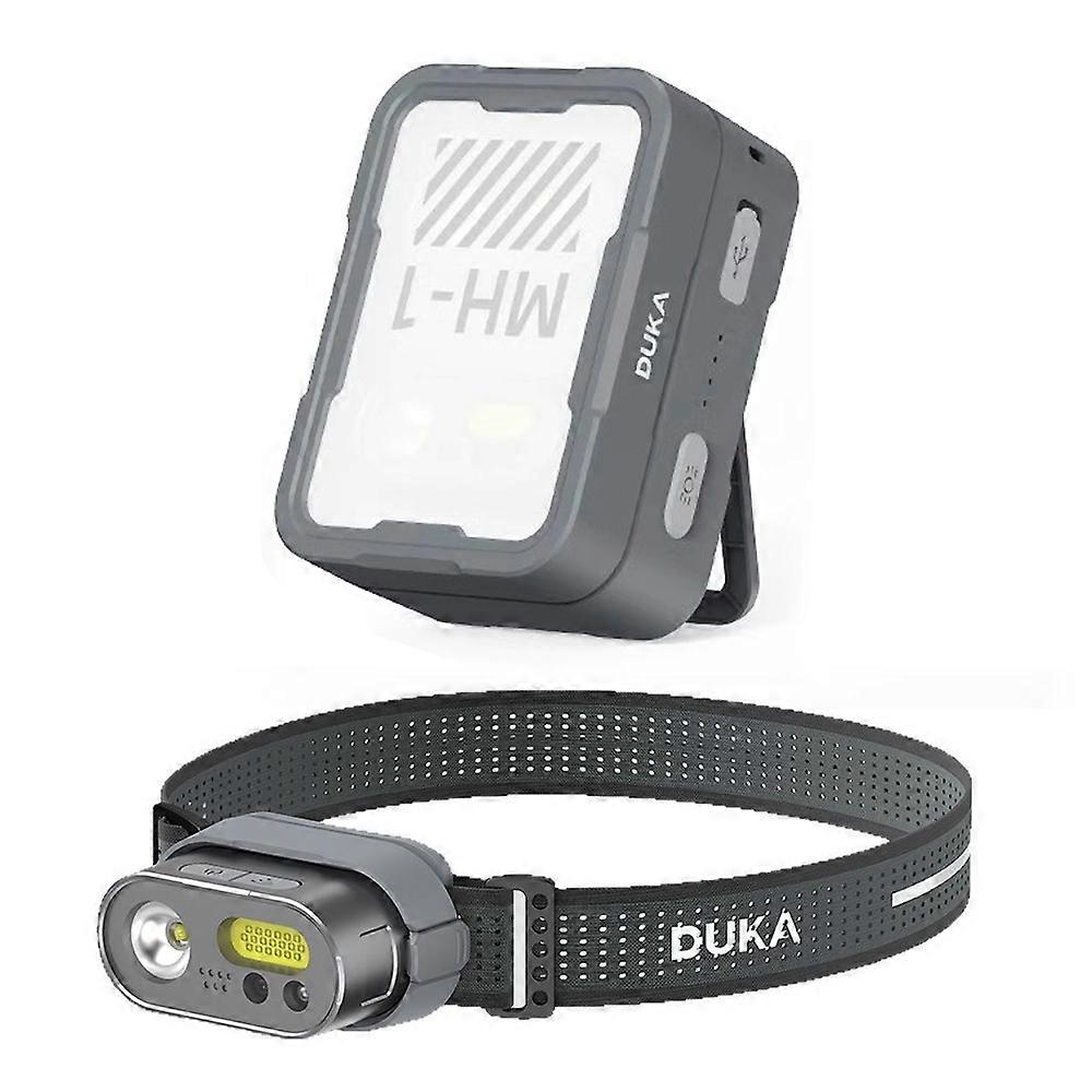 XIAOMIYOUPIN DUKA MH1 2Pcs Intelligent Sensor Headlamp 8 Modes Lightweight Head Light