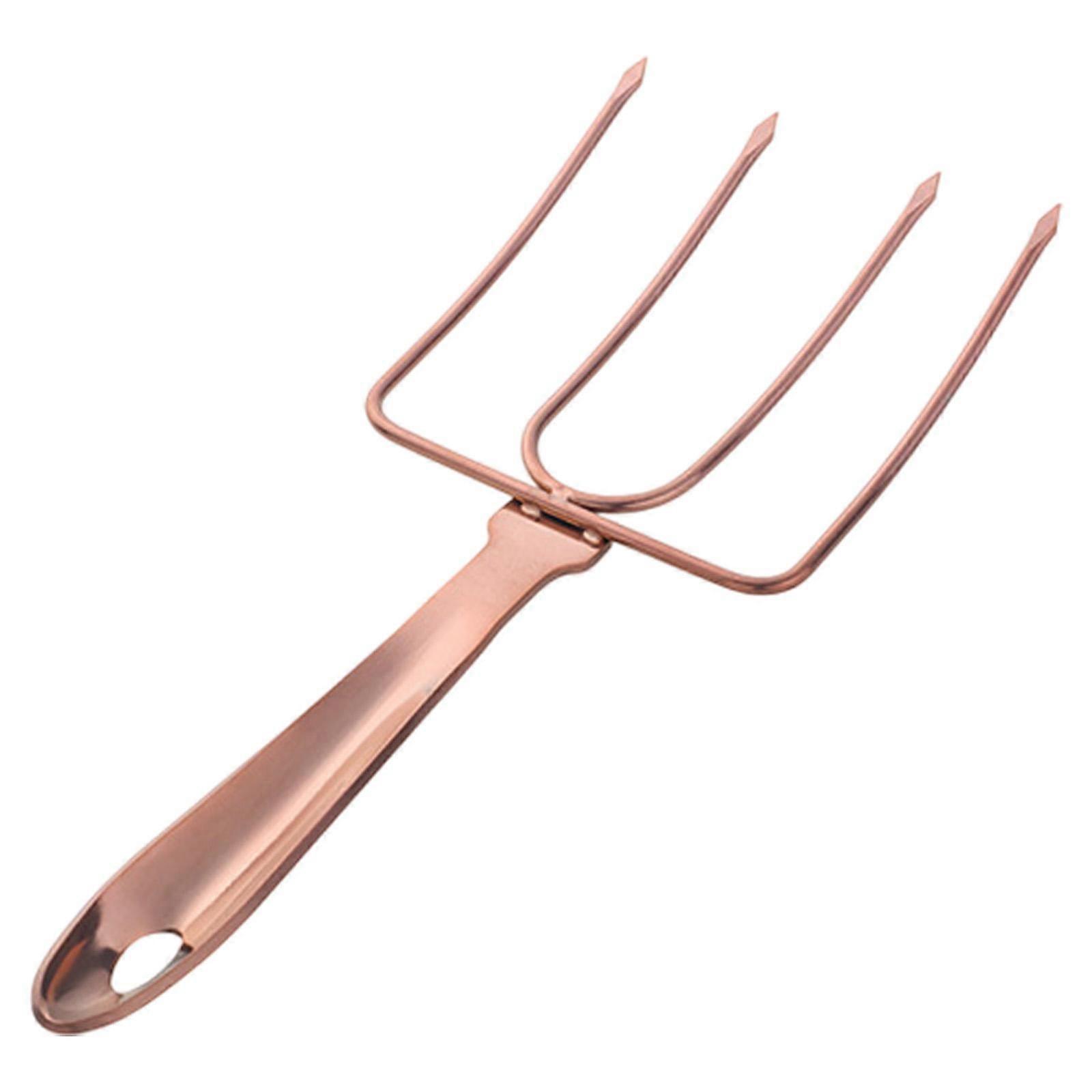 Stainless Steel Turkey Fork, Steak Grill Fork Space Saving Professional,Poultry