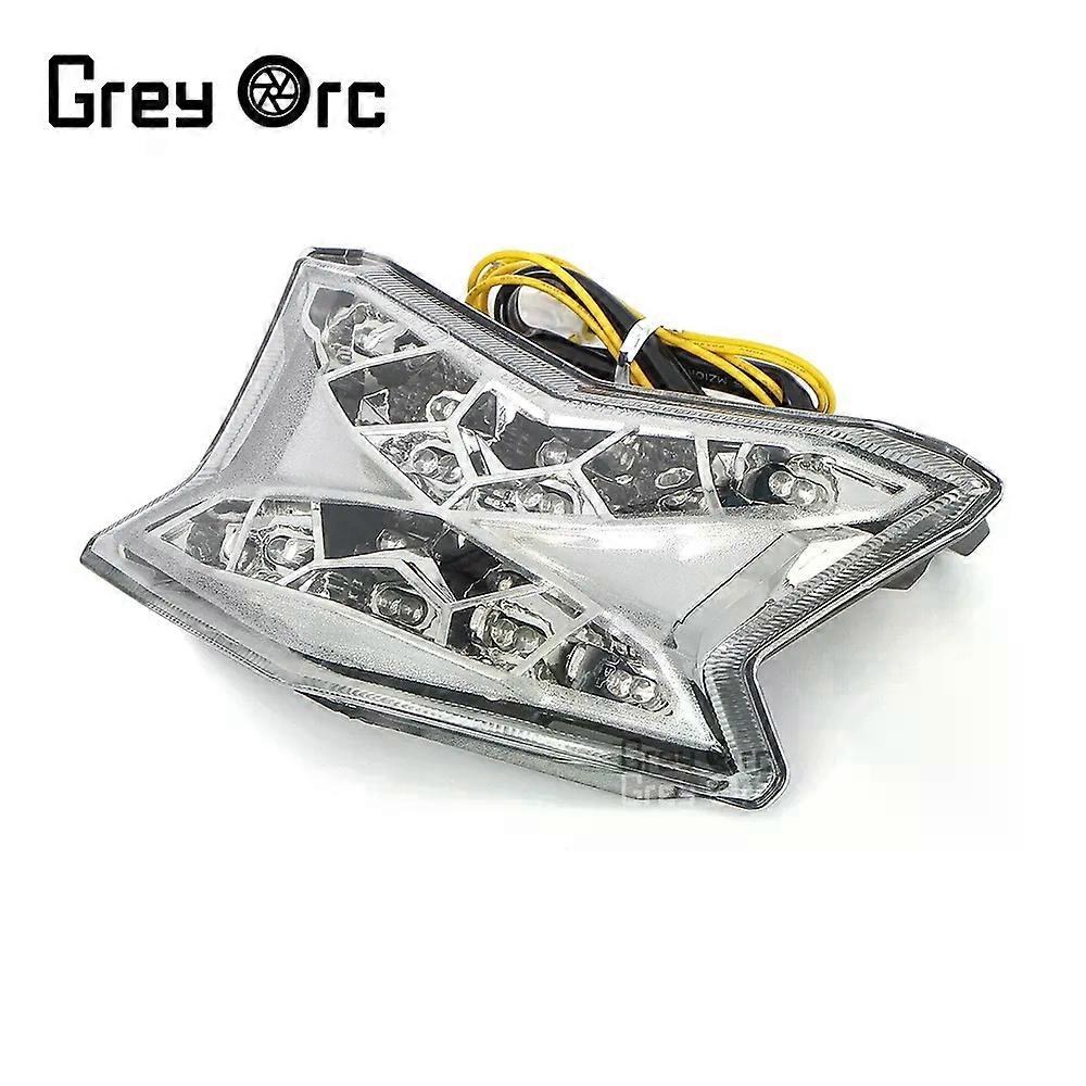 compatible for Kawasaki Z900 Z650 Ninja 650 2017-2019 LED Rear Tail Light With Frosting Integrated Brake Turn Signal Blinker Lamp Taillight