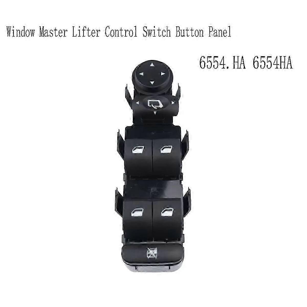 Power Window Master Lifter Control Switch Button Panel for Citroen C4 - FFA