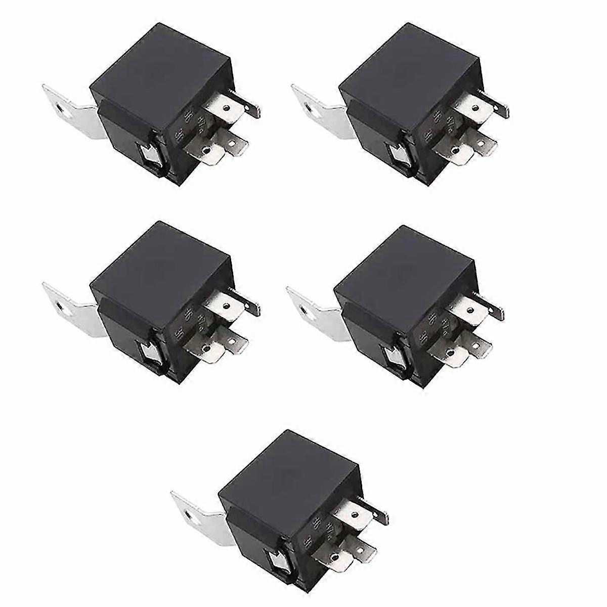 10Pcs Repeater Relay 4 Pins 12V 40A for Auto Car Relays