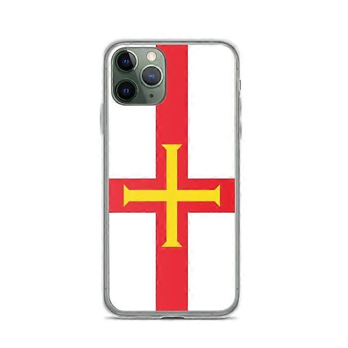 iPhone Case - Guernsey - iPhone 11 Pro - Flexible - Multicolor - Flag Design