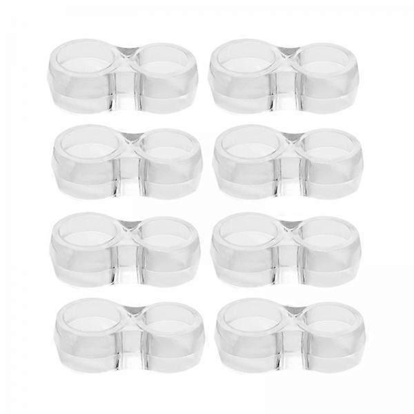 2x 8Pcs Door Stop Door Knob Shockproof , Wall Protection