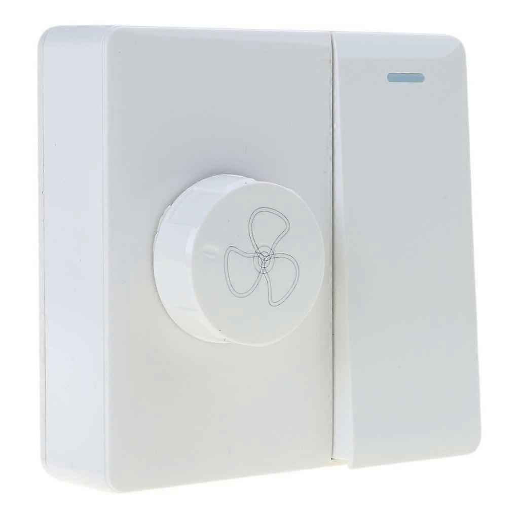 86 Type Wall Control Button Stepless Rotary Speed Govenor with 1 Switches