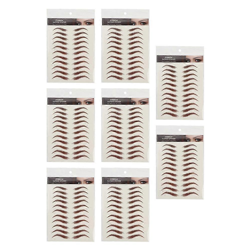 Adhesive Eyebrow Templates, Safe and Convenient Alternative to Makeup