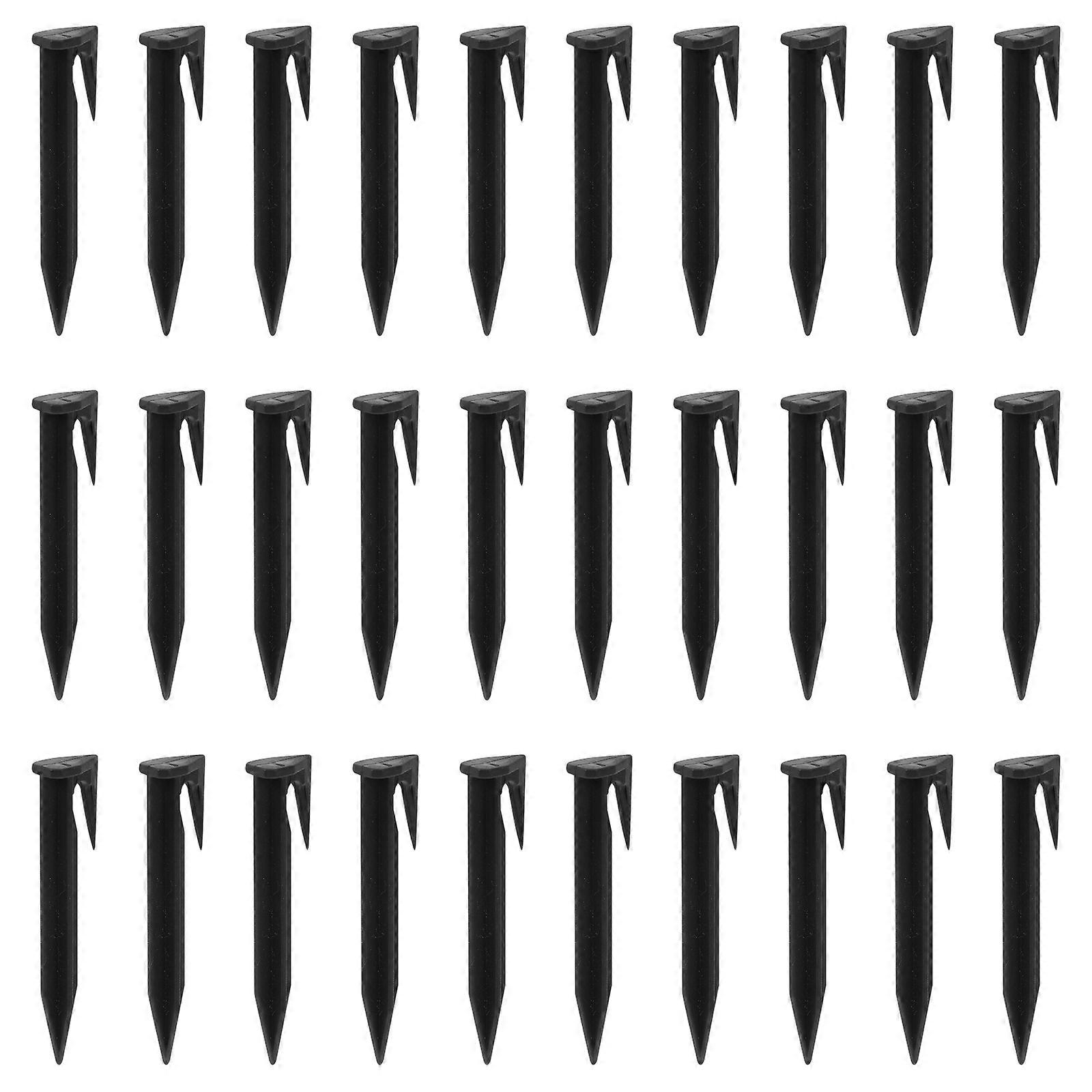 Plastic Garden Stakes for Camping,Tent Securing and Landscaping Needs