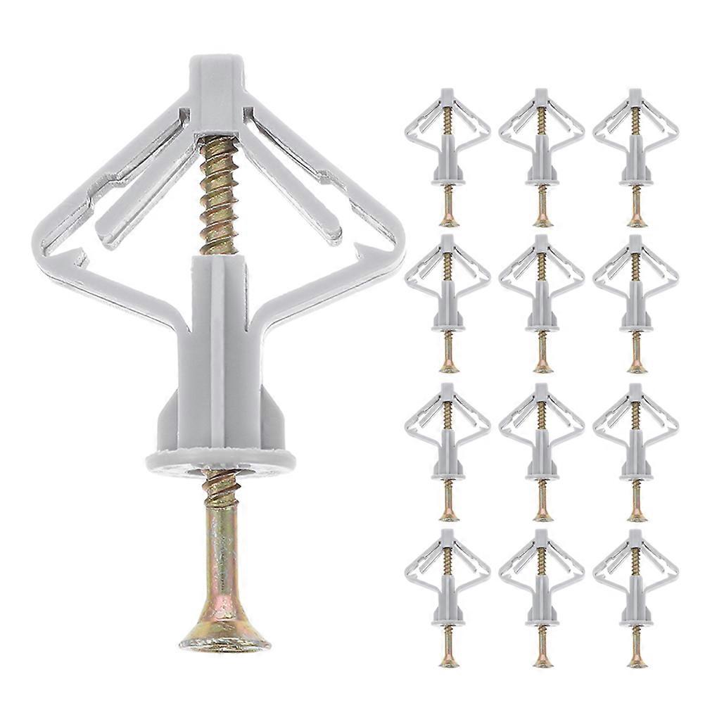 Butterfly Drywall Anchors Kit with Screws – Heavy Duty Hollow Wall Anchors for Enhanced Stability and Easy Installation on Plasterboard