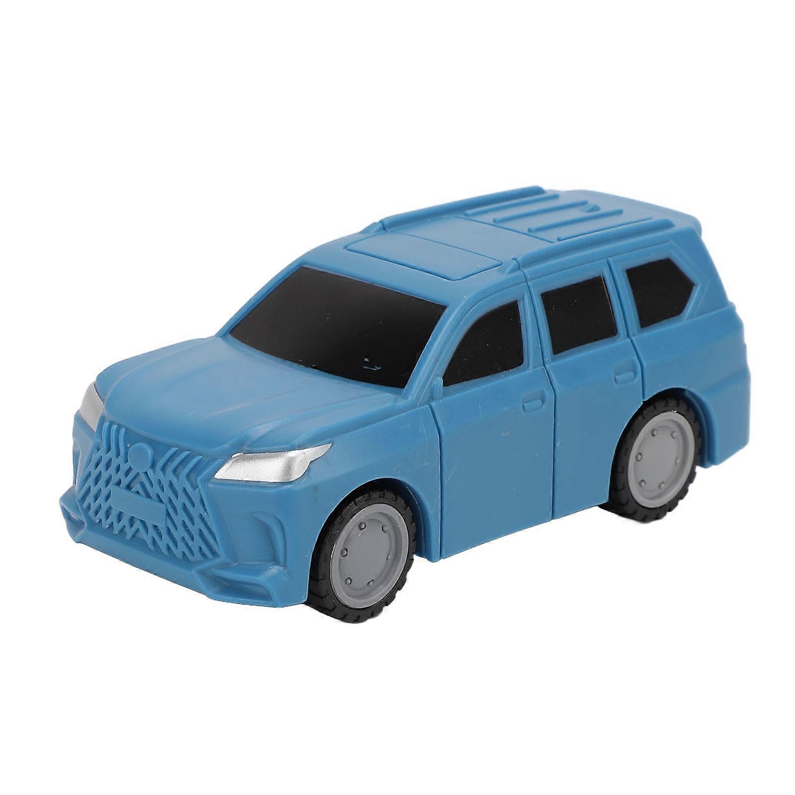 Magnetic Assembled Toy Transforming Robot Car Kids Splicing Vehicle for Daily Entertainment and Skill Development 