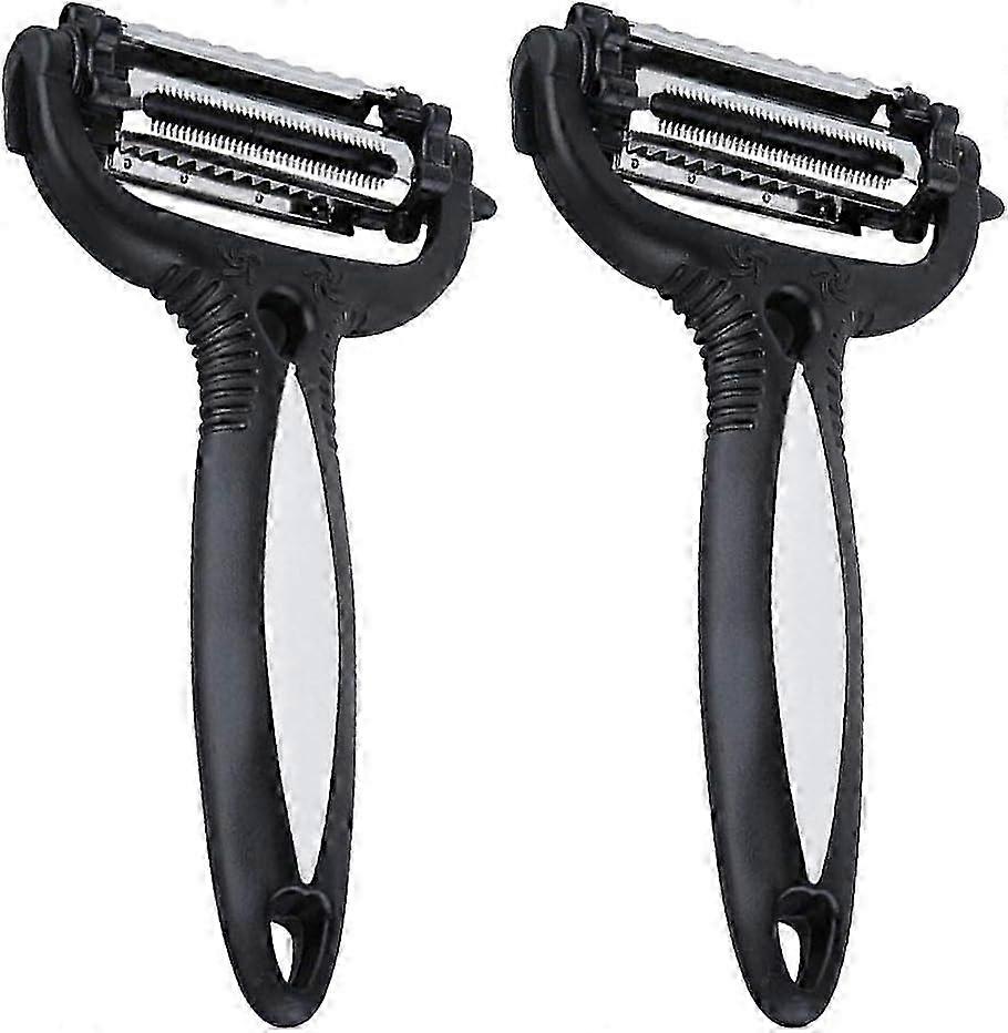 3 in 1 Peeler, 2PCS Multifunctional Vegetable and Fruit Graters