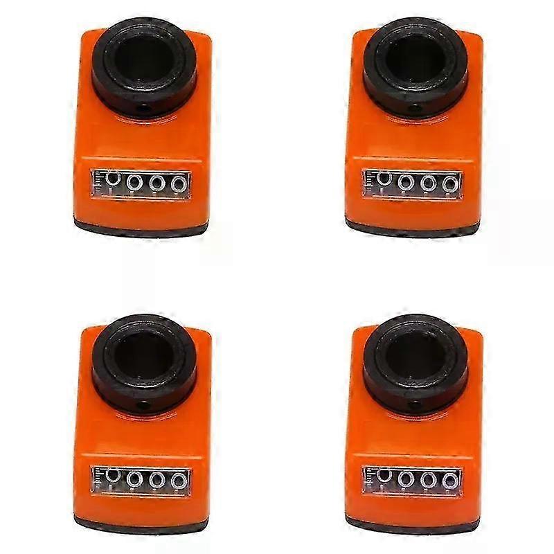 Promotion! 4PCS 14Mm Position Indicator Counter 4-Digit Position Display Digital Position Indicator Machine Tool Industrial Coun