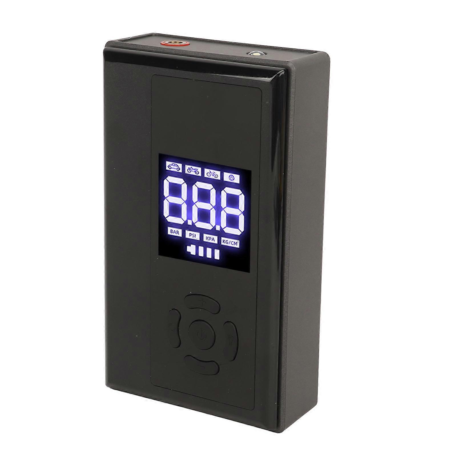 Bärbar sladdlös elektrisk däckpump 6500mAh USB