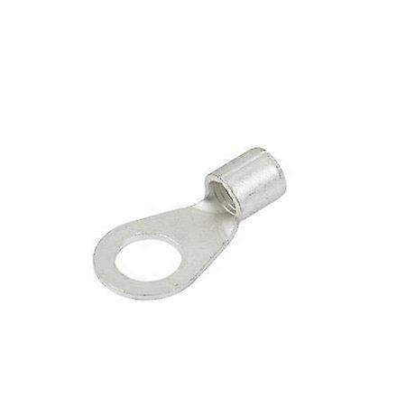 2/0 Gauge NonInsulated 1/2' Ring Terminal Connectors (25 Pack)