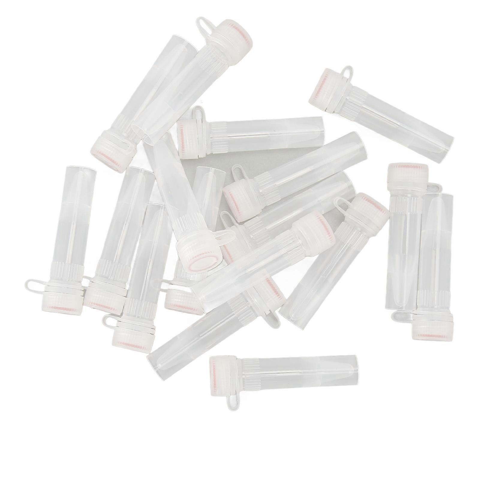 500 st mikrocentrifugrör professionellt klart polypropen 1,5 ml centrifugrör med snäpplock för laboratoriematerial platt botten 