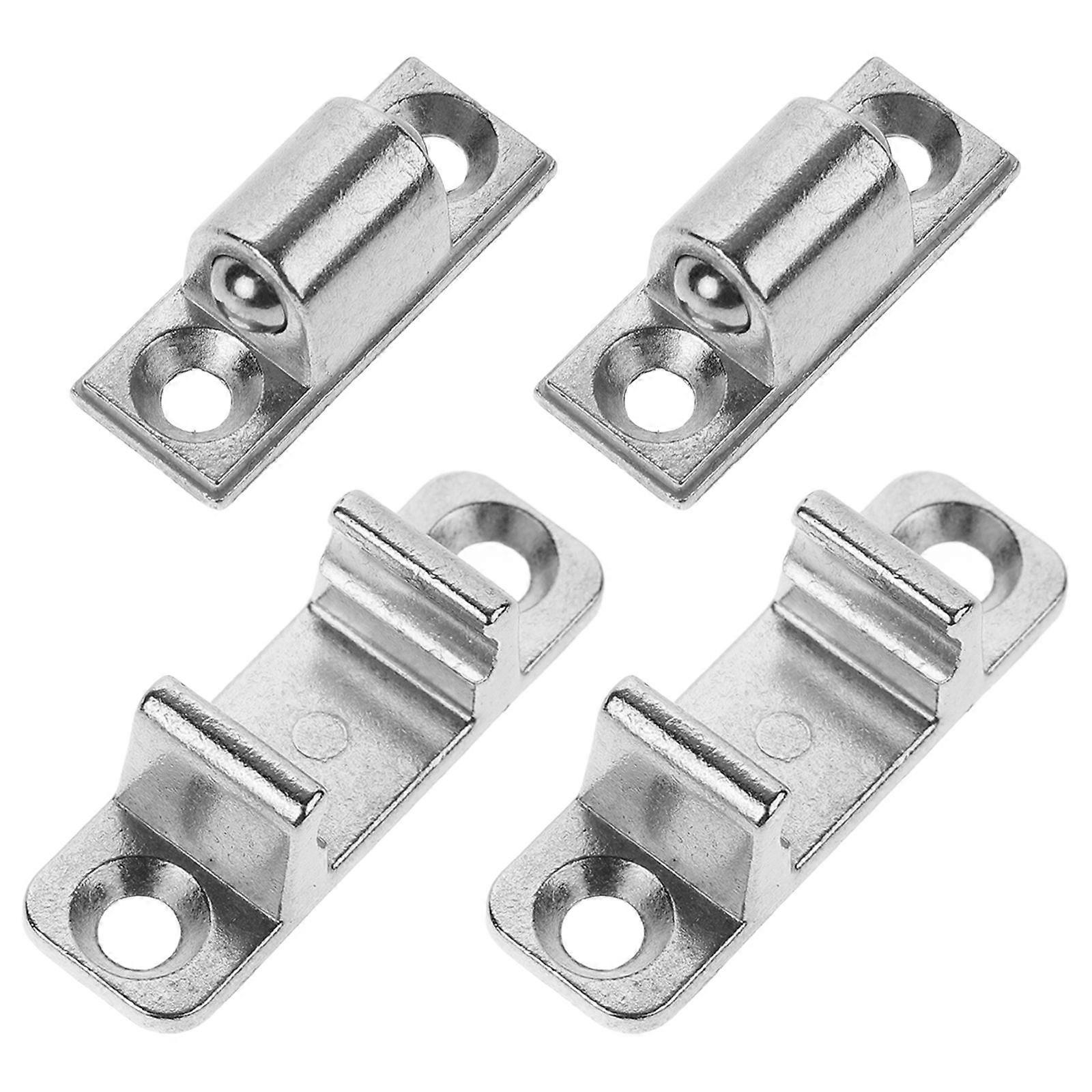 4PCS Universal Range Hood Glass Panel Fastener Metal Latches Easy DIY Installation Latches Compatible with Multiple Brands