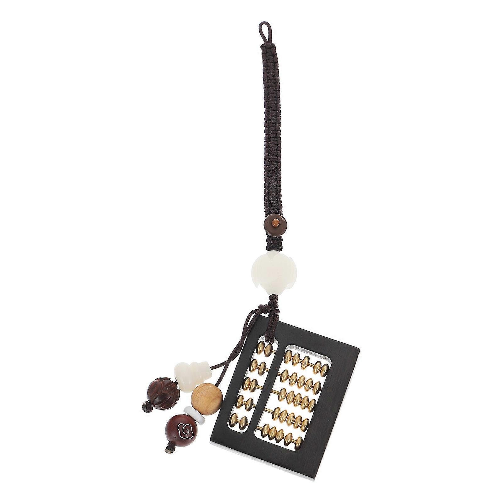 Stylish Wood Pendant Rectangular Shape Key Pendant Accessory for Daily Use 12x3.2cm Synthetic Material 1Pcs