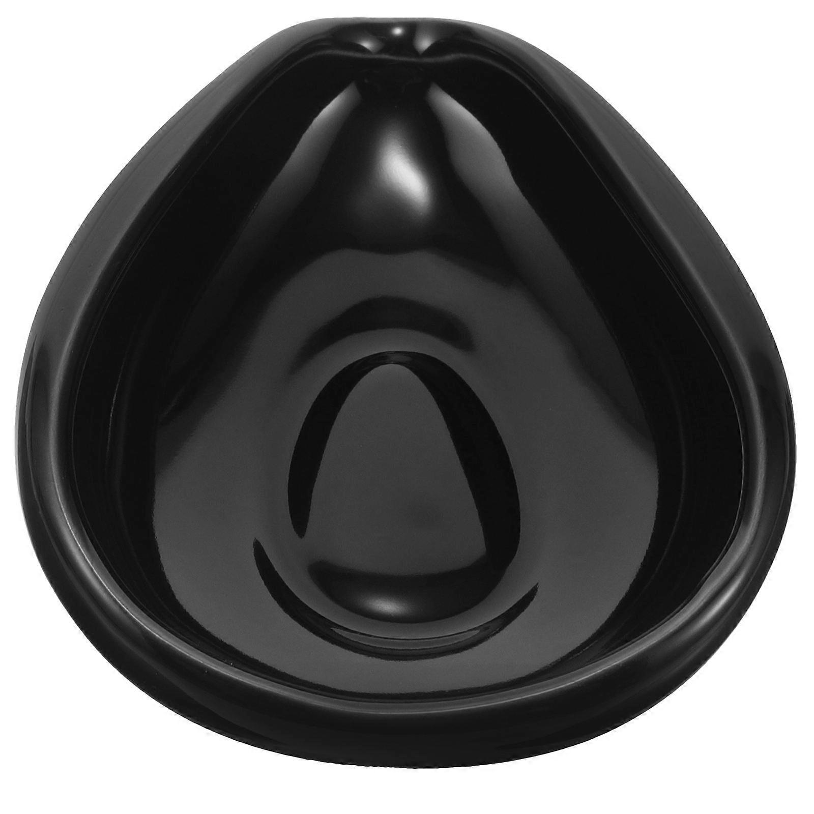 Coffee Bean Plate Multi-Function Bean Tray Home Use 10.00X7.70X4.00CM Ceramic Bean Display 1Set