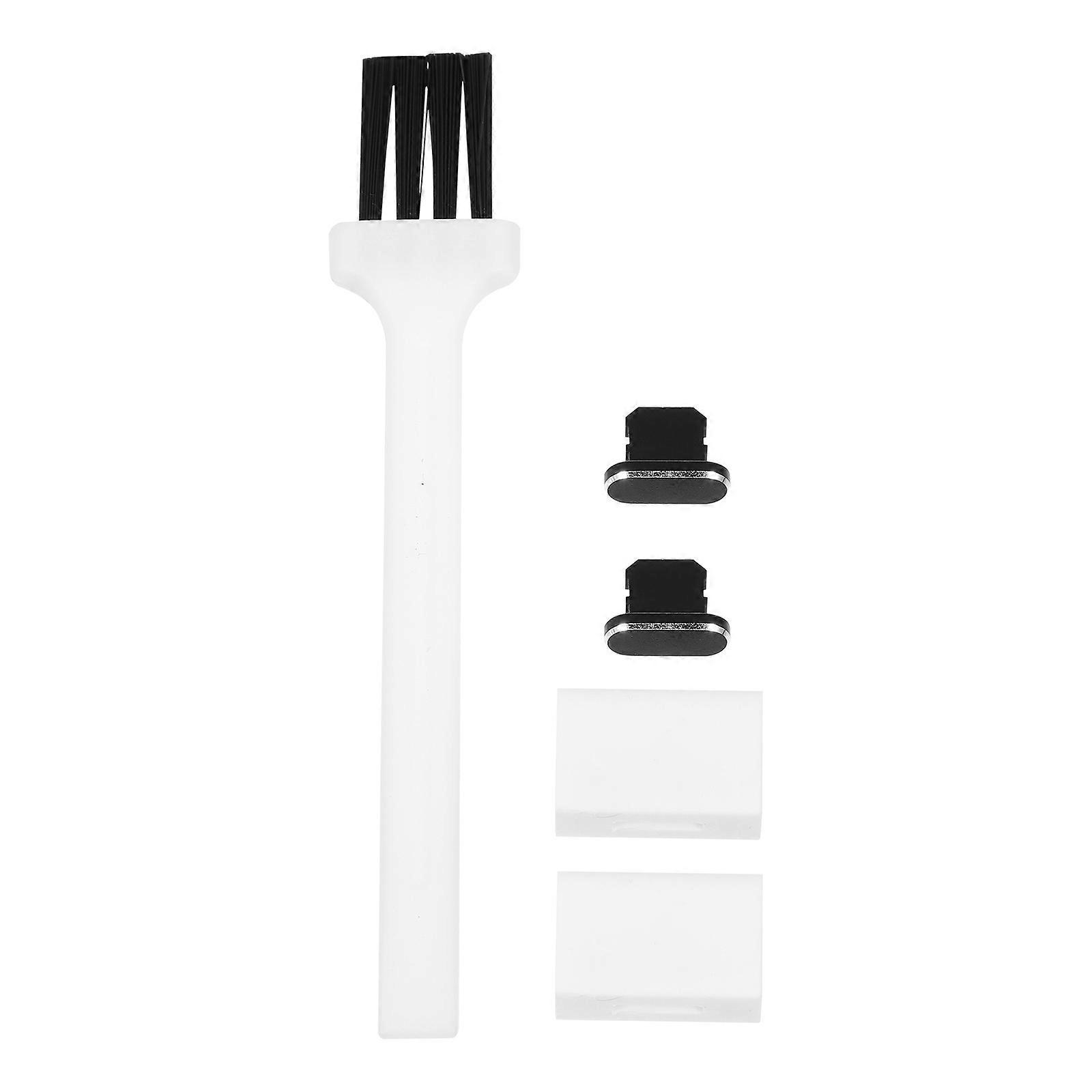 Prevent Poor Connections Phone Dust Plugs Black Mobile Phone Hole Dust Plug General Users 1Set