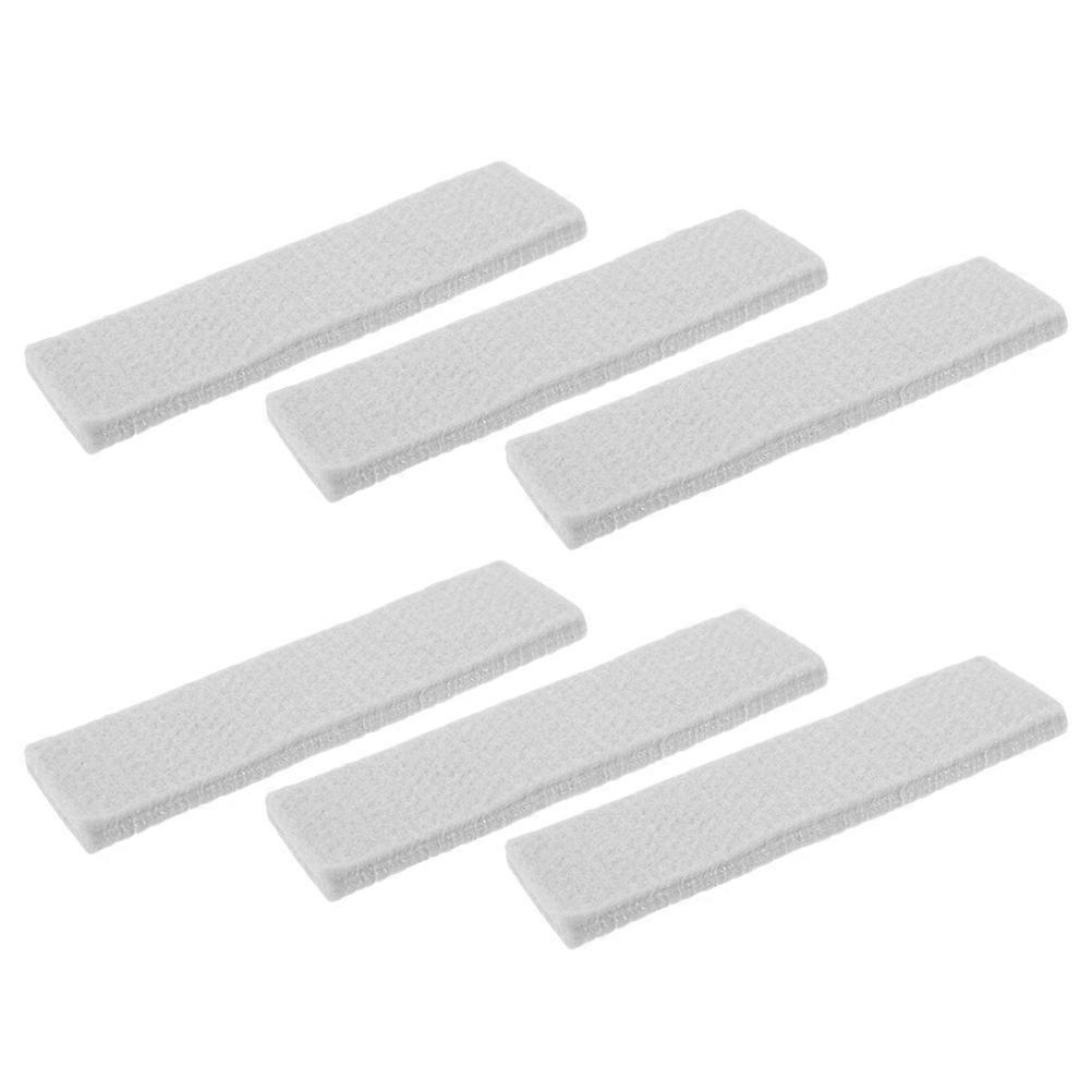 6pcs Durable Felt Exercise Bike Brake Pads for Enhanced Stopping Power – Non Slip, Wear Resistant Cycling Equipment Accessory