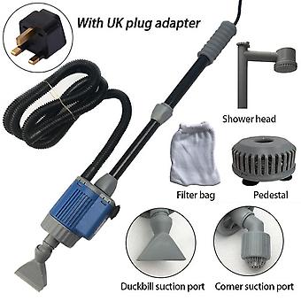 fish tank cleaning accessories uk AQQA kit,6 in 1 Aquarium Cleaning Tool Set with Long Telescopic Handle,Sponge Cleaning Brush,Scraper,Fishing Net,Gravel Sand Rake,Aquarium Cleaner for Fish Tank Maintenance Pet Supplies 5 IN 1 FISH TANK CLEANING TOOLS 20/28W Electric Fish Tank Water