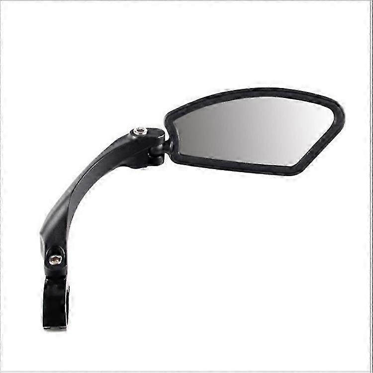 Handlebar bicycle rearview mirror hd explosion-proof safety glass mirror adjustable right side