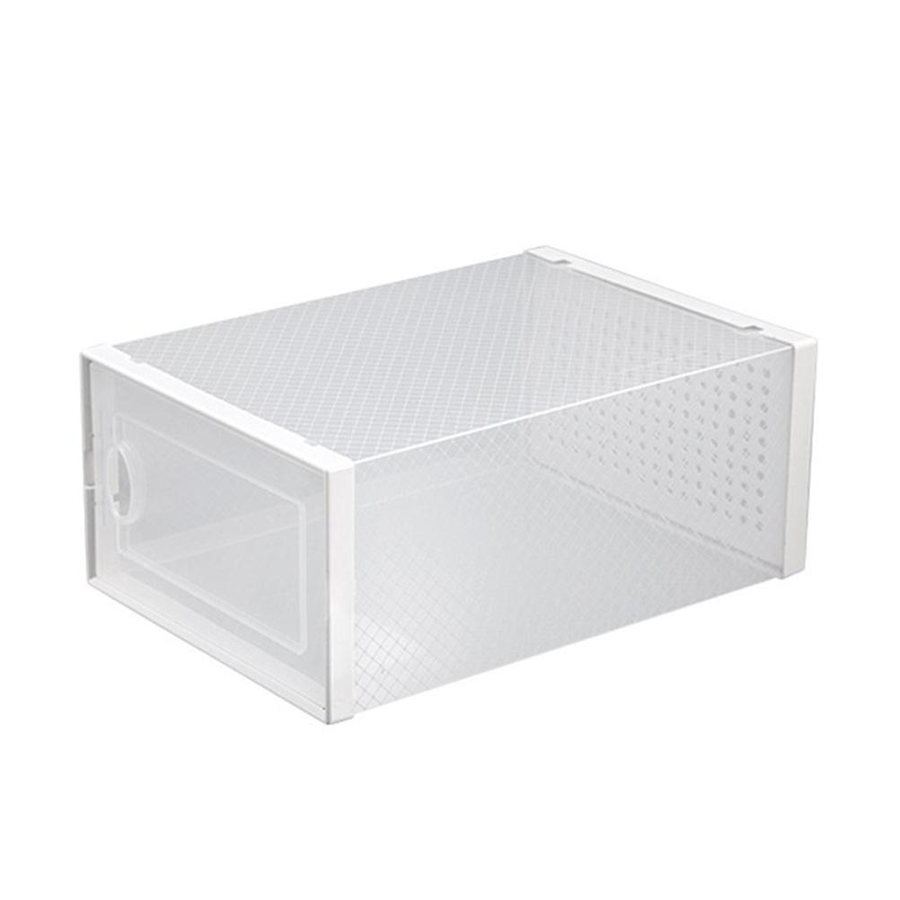 Clamshell Shoe Box for Household Shoe Storage Container 1 Set
