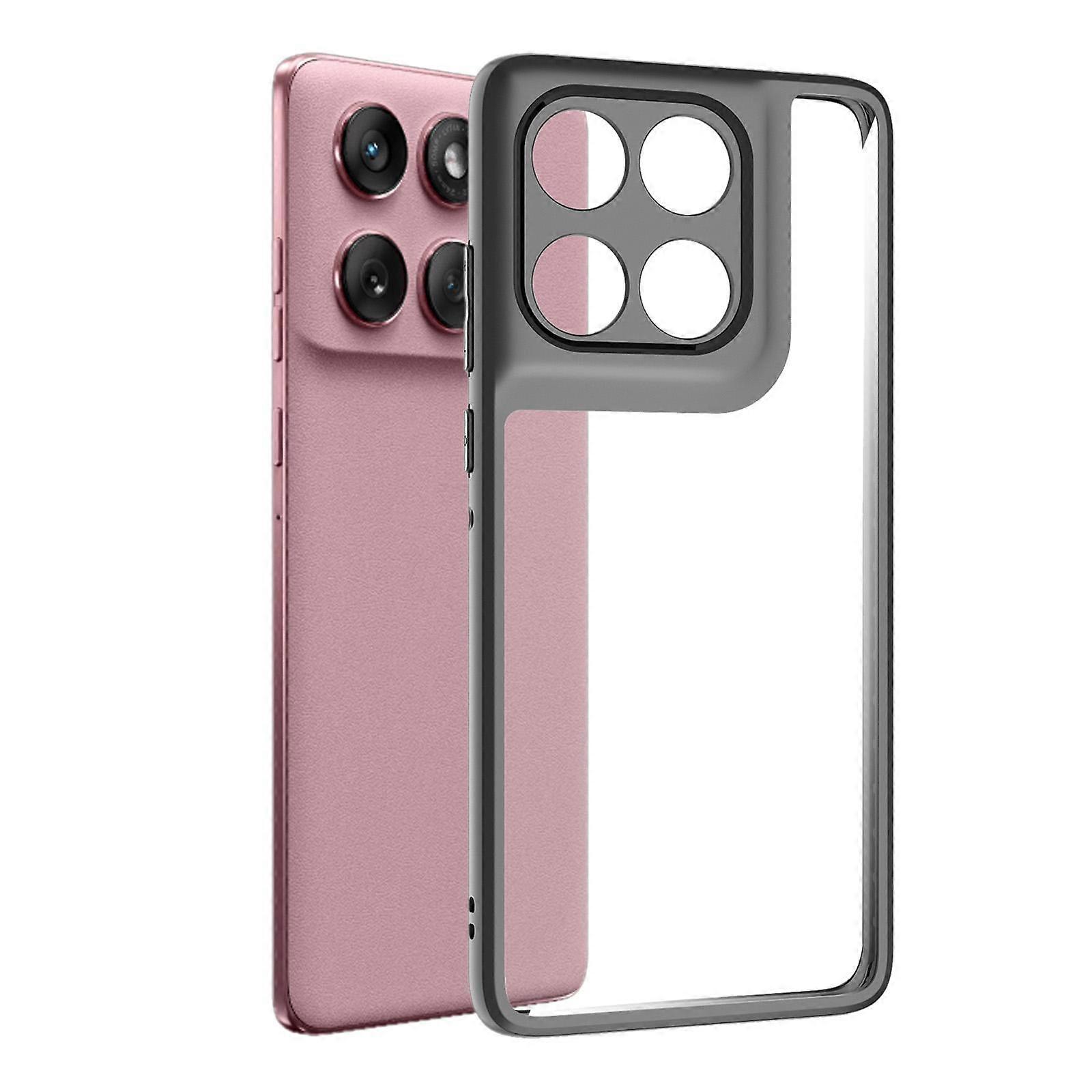 Frosted TPU + Transparent PC Phone Case