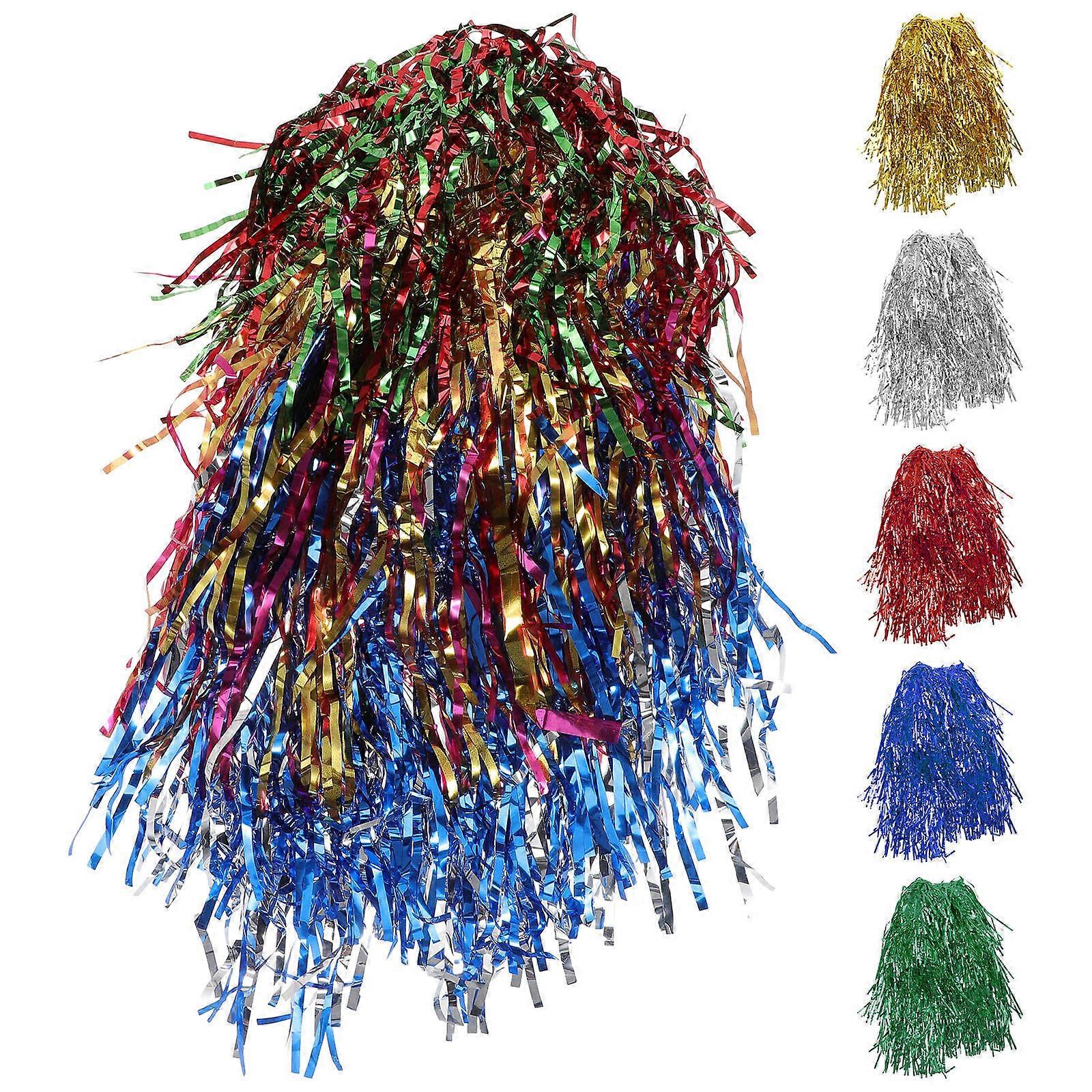 a refined and engaging product description based on your input:
**6pcs Costume Wigs – Lightweight & Shiny Cosplay Hair for Parties, Halloween &