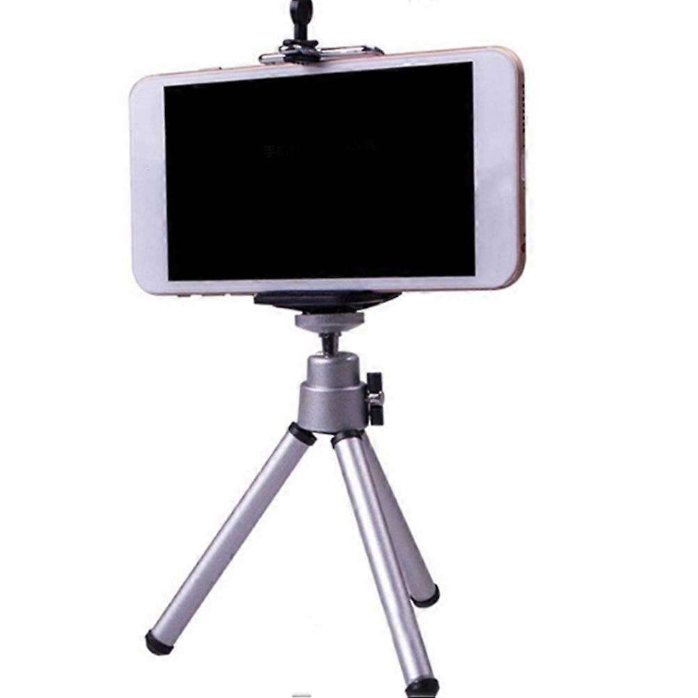 Flexible Mini Tripod Portable Aluminium Alloy Smartphone Camera Holder Clip Stand 14.5x6CM For Photographers Travelers 2Pcs