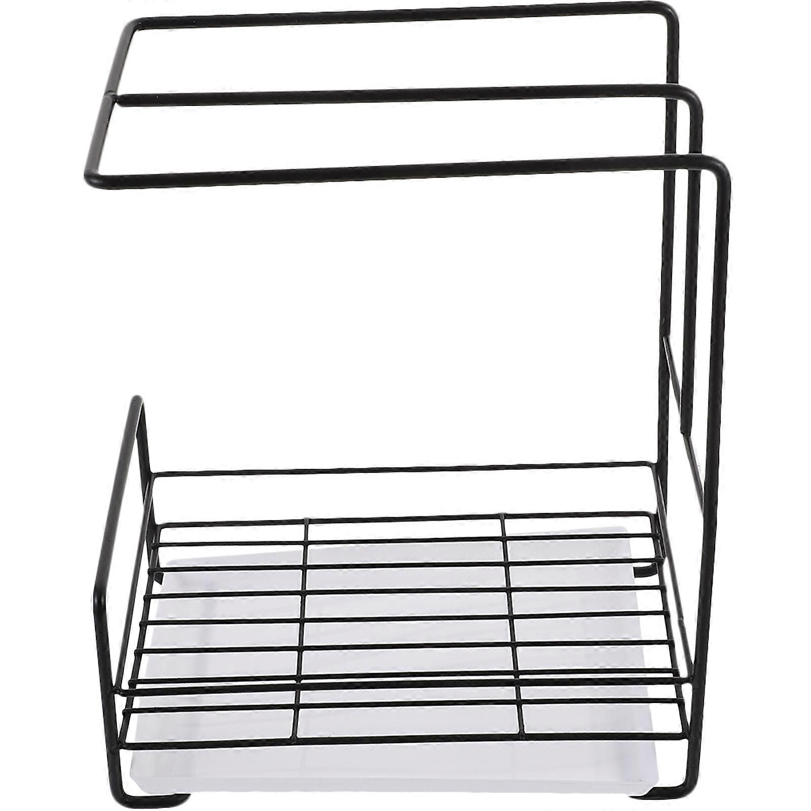 Sink Organizer Dish Drying Rack for Kitchen Items Organizer Simple Design Moisture-Proof 1Set