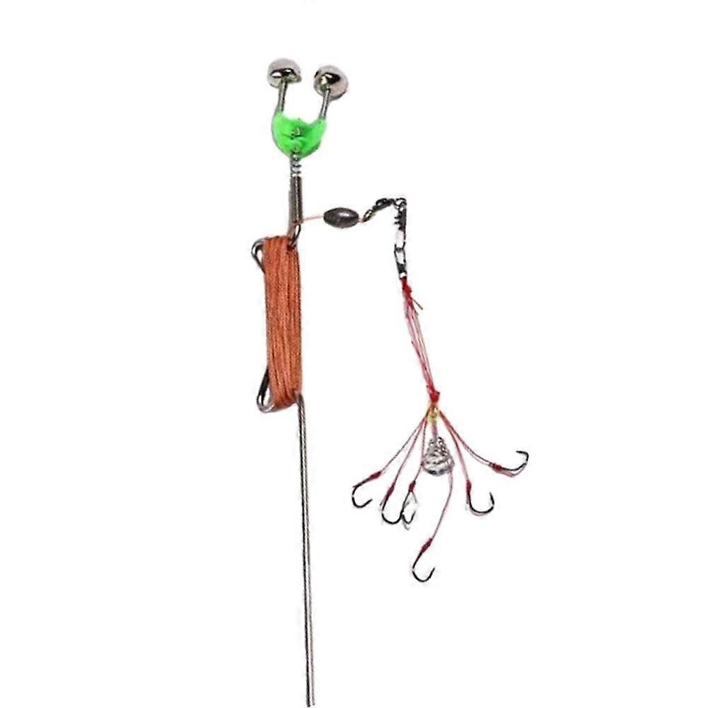 Automatic Fishing Line Set with Spring Bell Z8J3 I9E3 B1J8 Y4W3 S4R9 F5O8 V