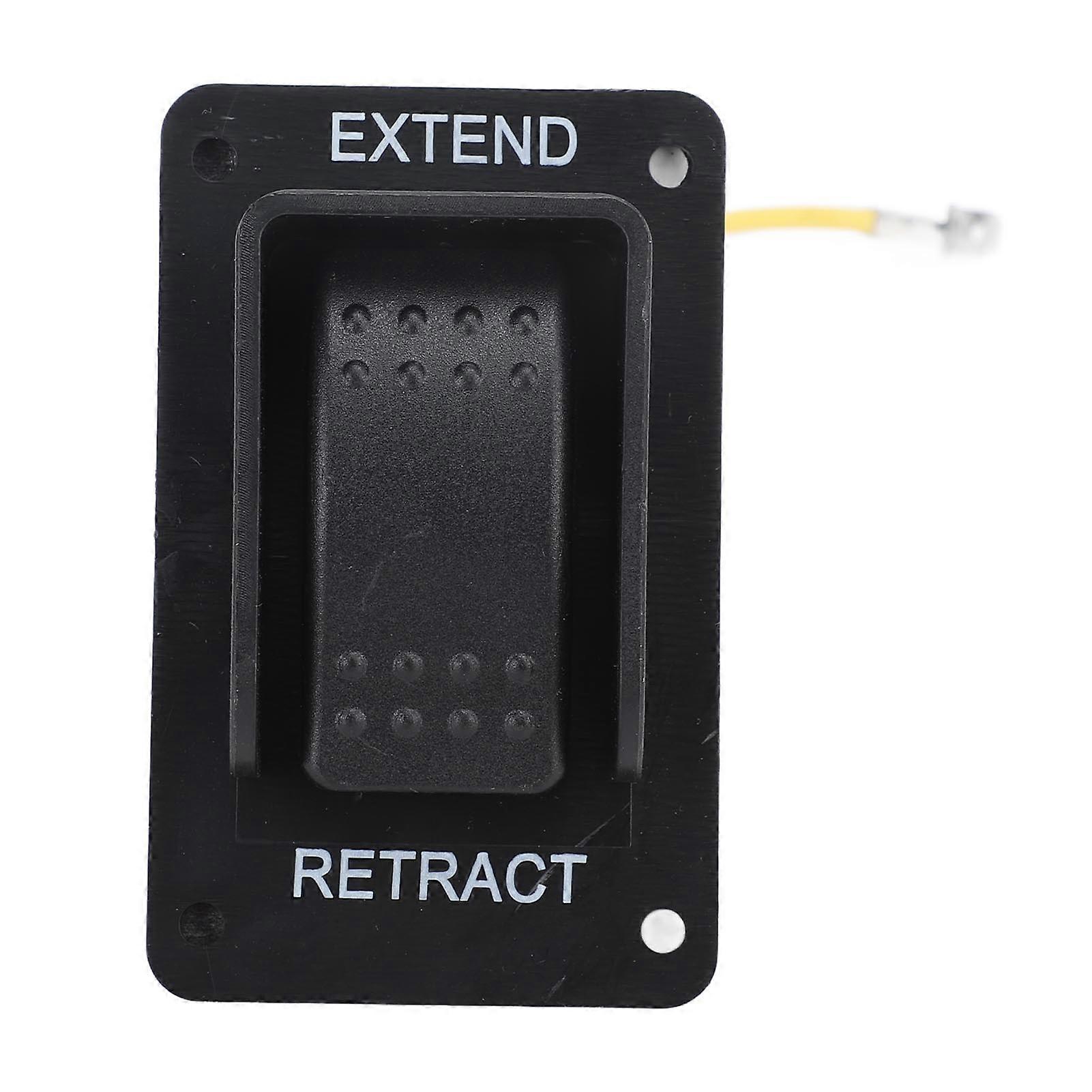 Power Stabilizer Switch with Harness Replacement 387874 12V Extend Retract Switch for RV Stabilizer Jack