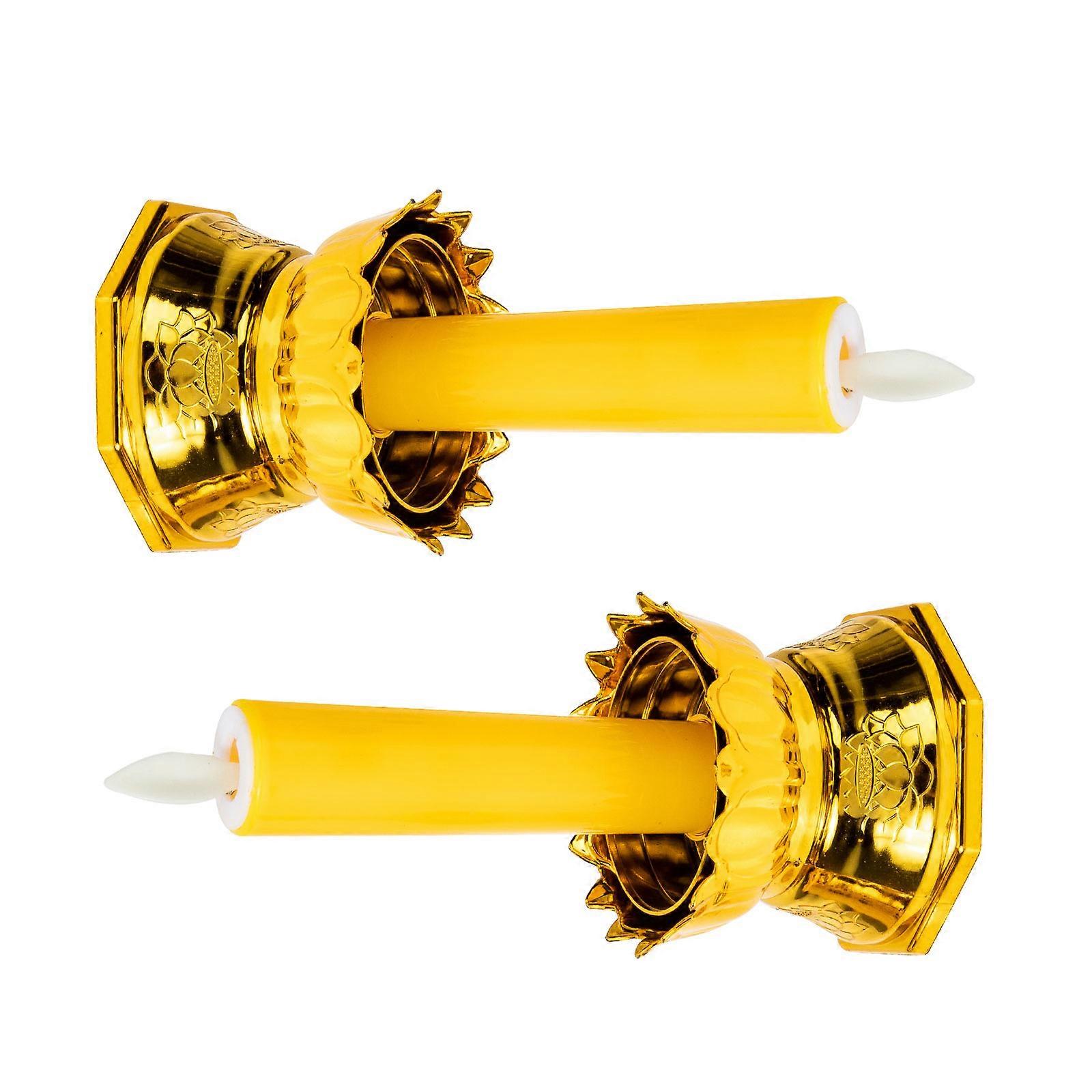 Battery Operated LED Candles   Flameless Warm Glow Candle Lights for Home Decoration, Events and Ambiance   Lotus Base Design