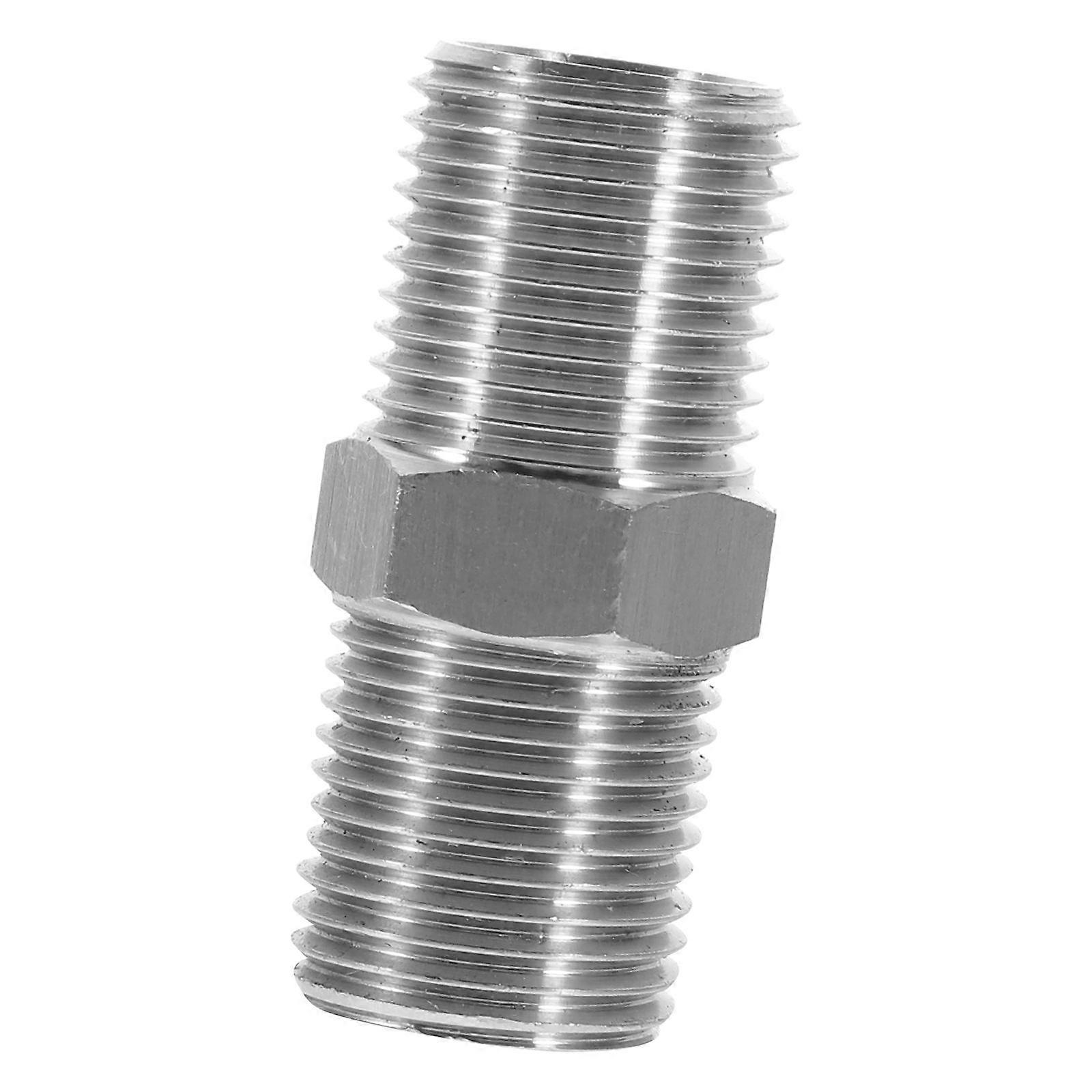 Garden Hose Connectors Stainless Steel Water Pipe Fitting For Pipeline Connections 1Set